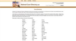 Desktop Screenshot of nationalcourtdirectory.com